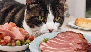 do cats eat ham