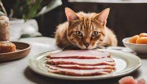 can cats eat deli ham