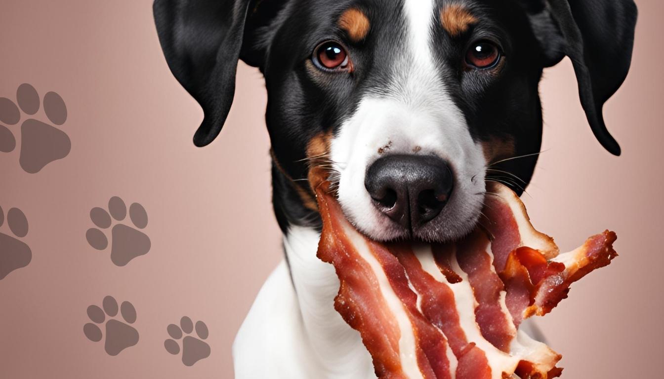 can dogs have raw bacon