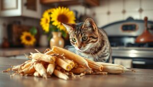 can cats eat corn husk