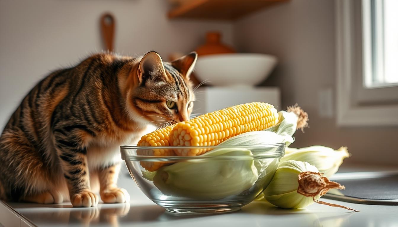 is corn safe for cats