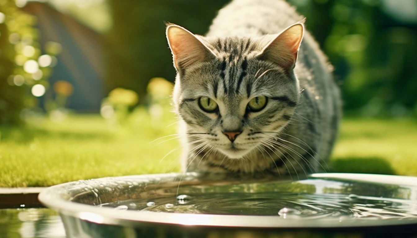 kitten not drinking water