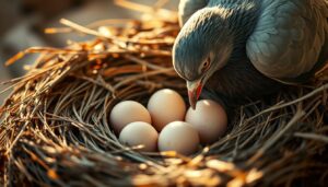 how many eggs does a pigeon lay