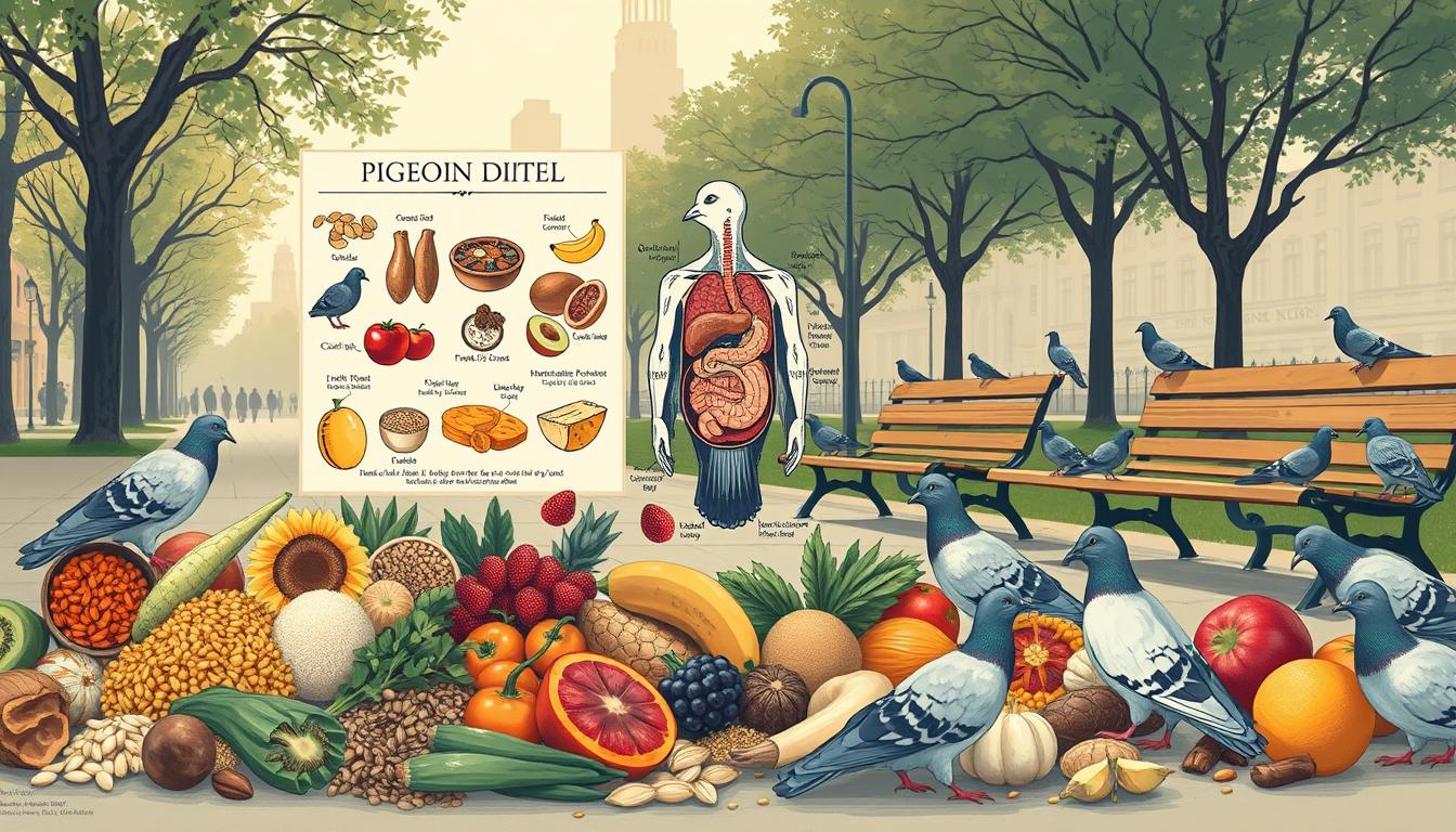 what can pigeons eat